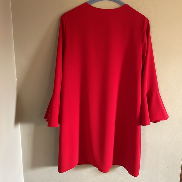 ALICE & OLIVIA perfect red dress like new - Picture 7 of 9